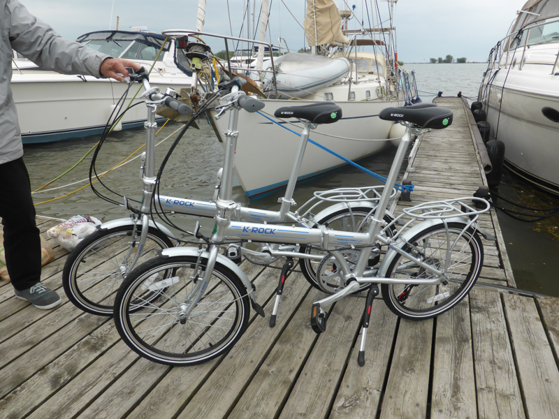 2 K-Rock Aluminum Folding Bicycles